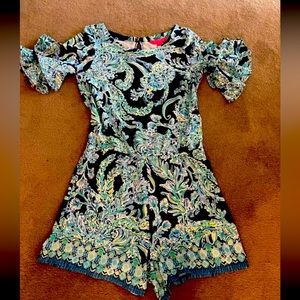 Lilly Pulitzer short romper!  Sz M.  EUC. Fast shipping.